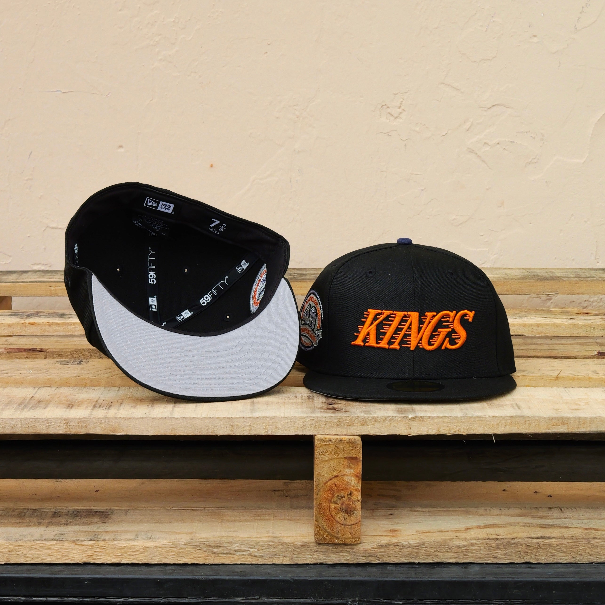 New Era Los Angeles Kings 40th Anniversary Side Patch Fitted - New Era