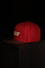 New Era Houston Astros 2000 Inaugural Season Side Patch Fitted (Brick Red/Burnt Wood) - New Era