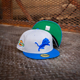 New Era Detroit Lions 1994 Pro Bowl Green UV (Grey/Royal) 59Fifty Fitted - New Era