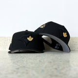 New Era Toronto Blue Jays 1991 ASG Grey UV 9Fifty A-Frame Snapback (Black)