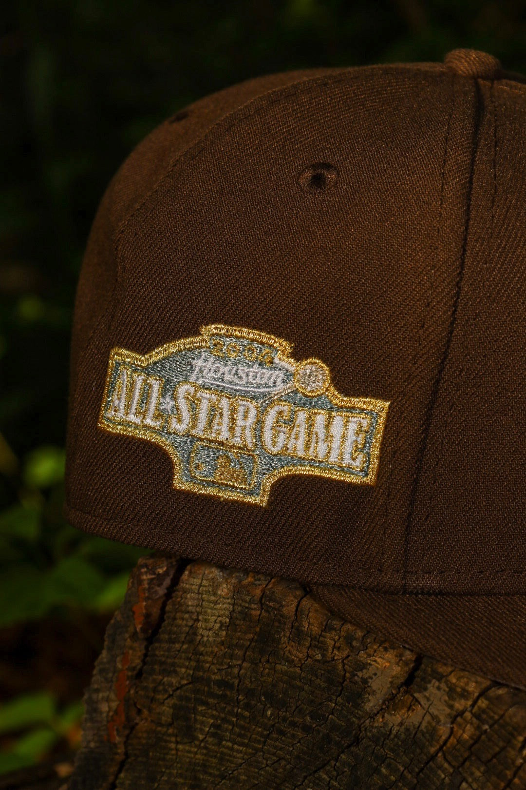 New Era Houston Astros 2004 All-Star Game Side Patch Grey UV 59Fifty Fitted (Walnut)