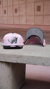 New Era Anaheim Angels 2010 All-Star Game 9FIFTY A-Frame Snapback-(Pink/Black)
