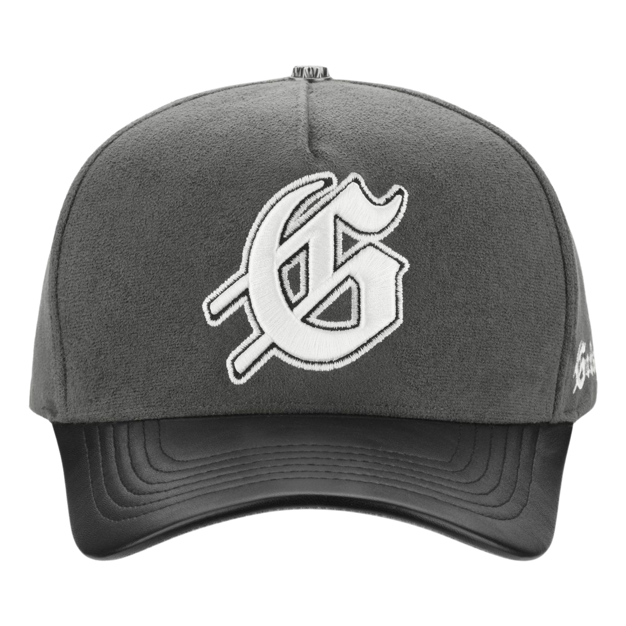 Godspeed Insignia Leather/Suede Hat (Smoke/Black)