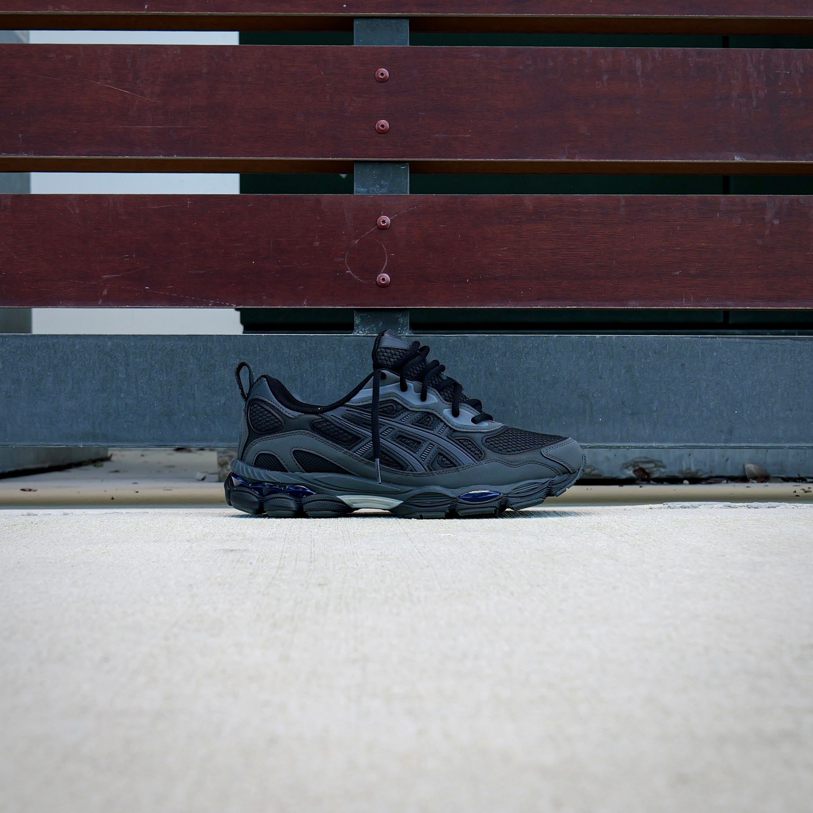 Mens Asics Gel-NYC RGD (Black /Graphite Grey) - Asics