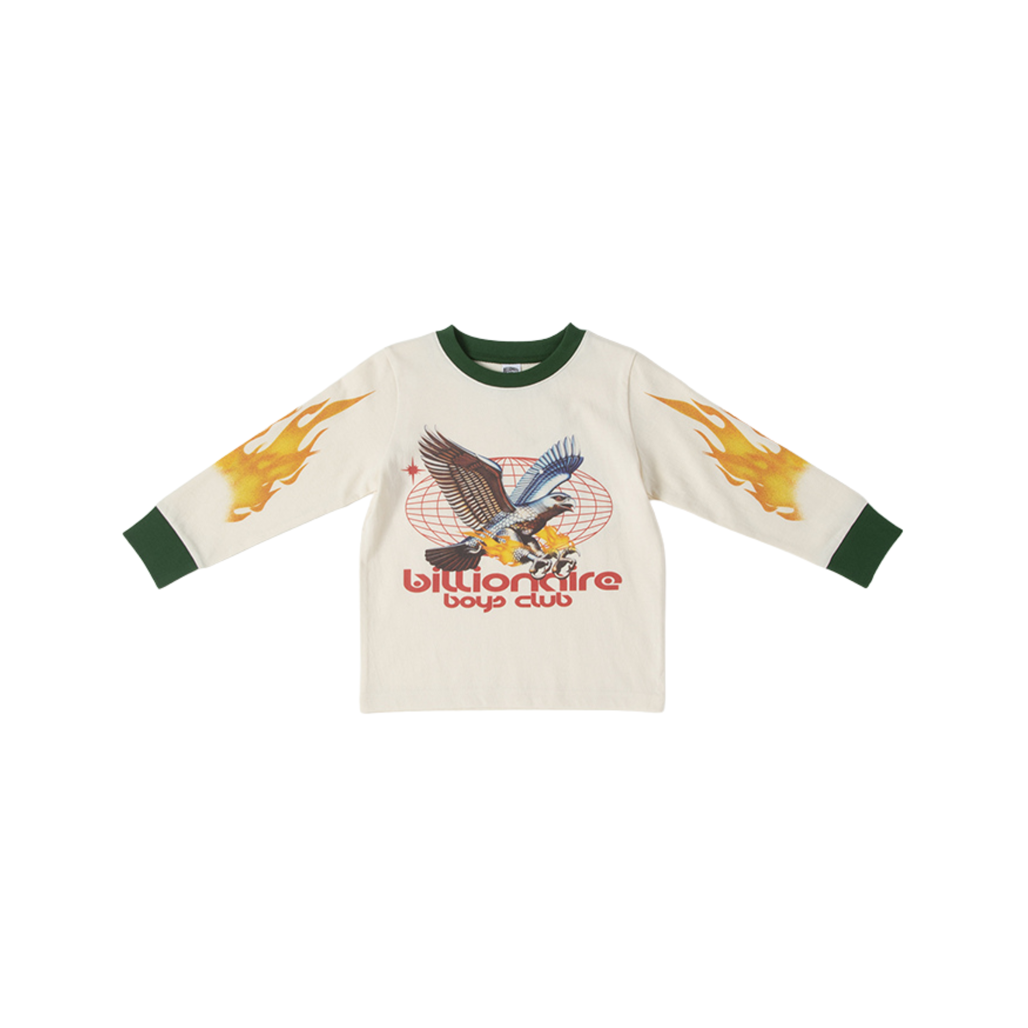 Kids Billionaire Boys Club BB Flame L/S Knit (Whisper White)