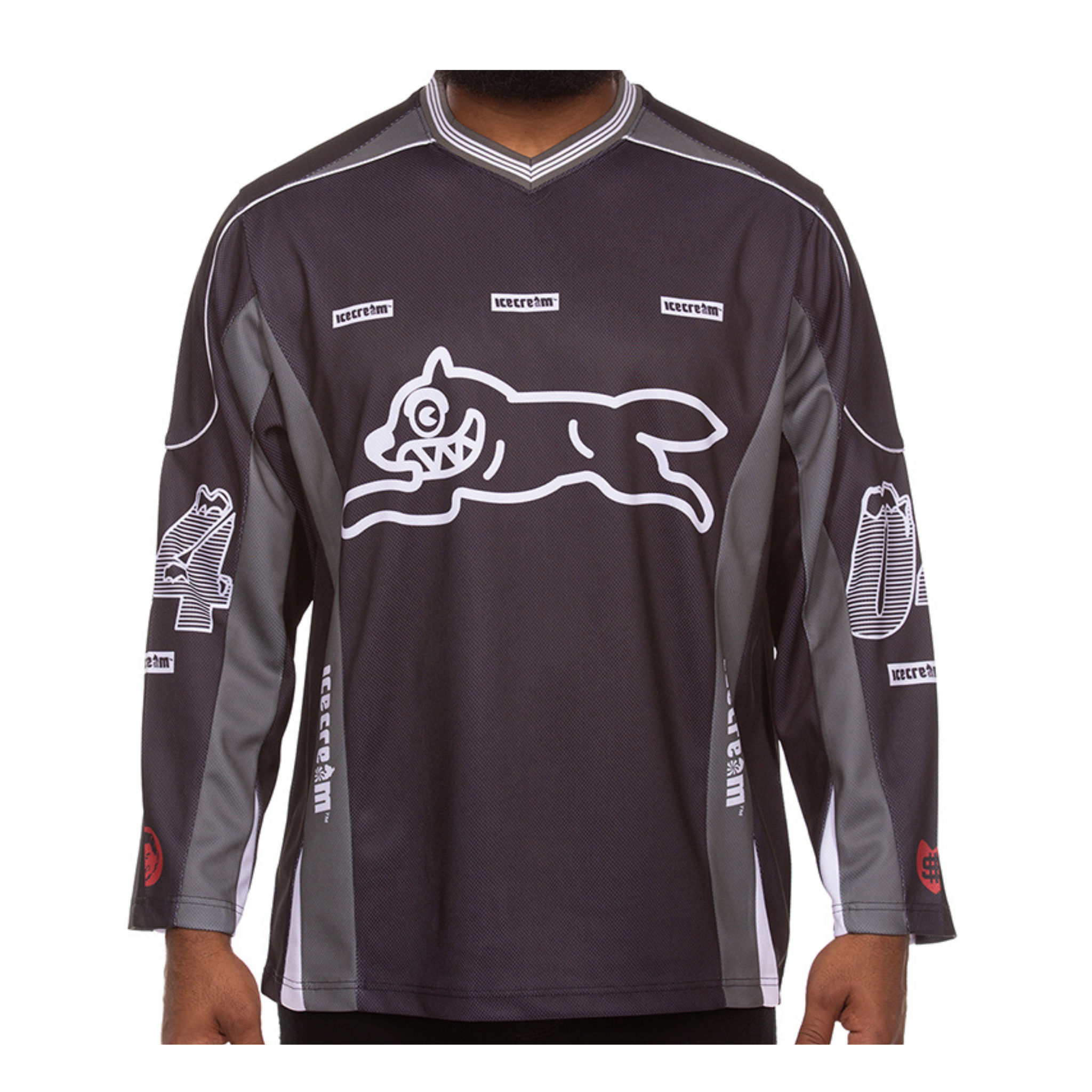 Icecream "Play" Jersey Ls knit (Black) - Ice Cream