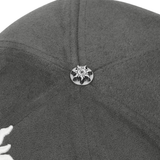 Godspeed Insignia Leather/Suede Hat (Smoke/Black)