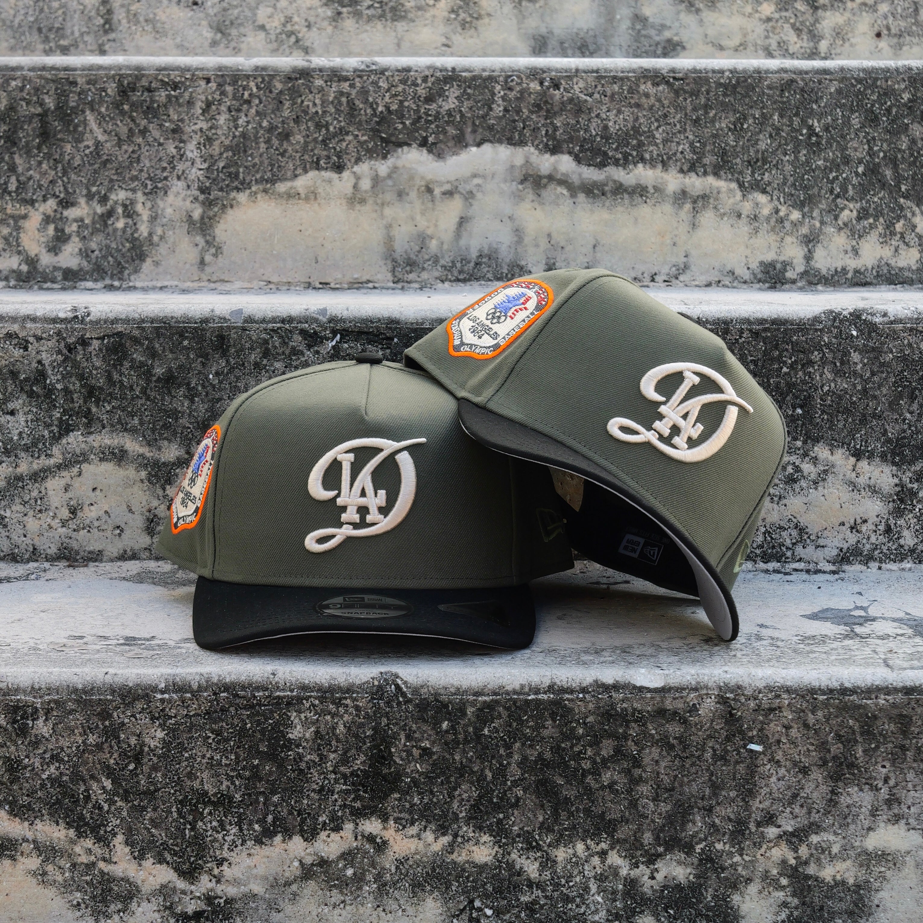 New Era Los Angeles Dodgers 1984 Olympic Stadium 9Fifty A-Frame Snapback - New Era