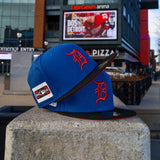 New Era Detroit Tigers 2006 World Series Side Patch Fitted (Royal/Black) - New Era