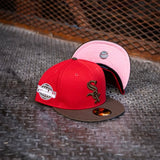 New Era Chicago White Sox 2005 World Series Pink UV (Red/Brown) 59Fifty Fitted - New Era