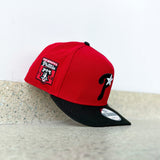 New Era Philadelphia Phillies 1950 Liberty Bell Grey UV 9Fifty A-Frame Snapback (Red/Black)
