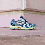 Mens Saucony ProGrid Triumph 4 Kissaten (Blue/Beige)