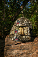 New Era Houston Texans 25th Season Side Patch Grey UV 59Fifty Fitted (Real Tree Camo/Black)