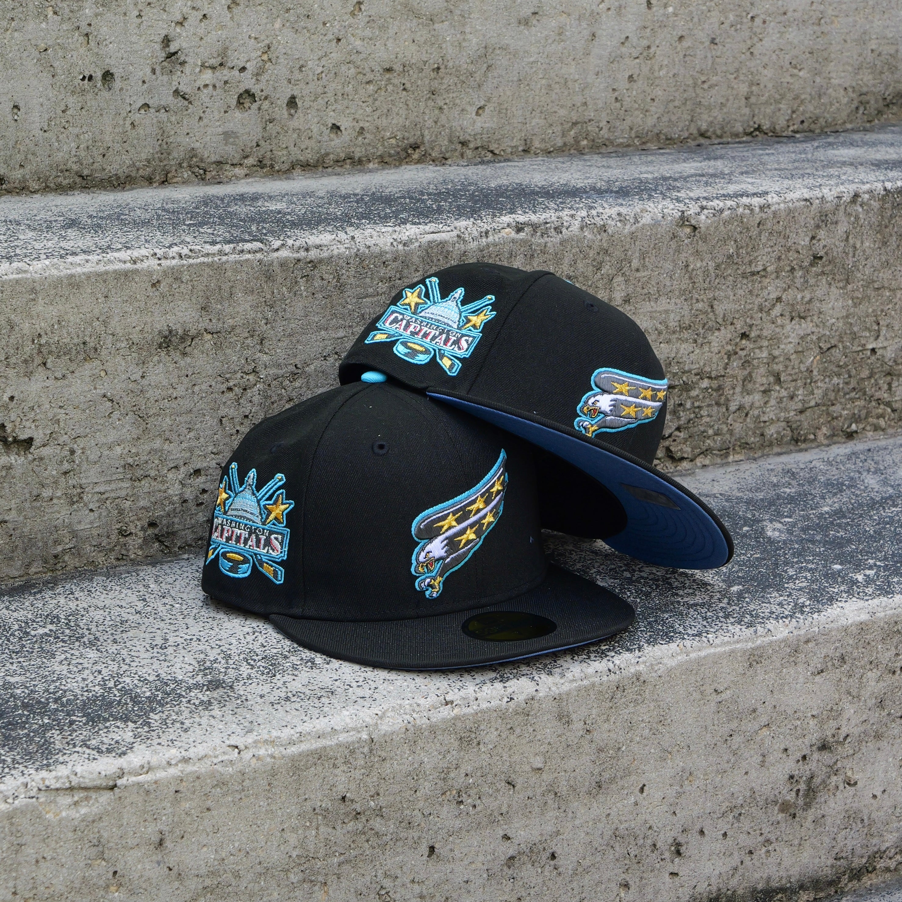 New Era Washington Capitals Side Patch Fitted - New Era