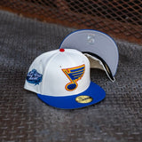 New Era St. Louis Blues All-Star Game Grey UV (Off White/Royal) 59Fifty Fitted