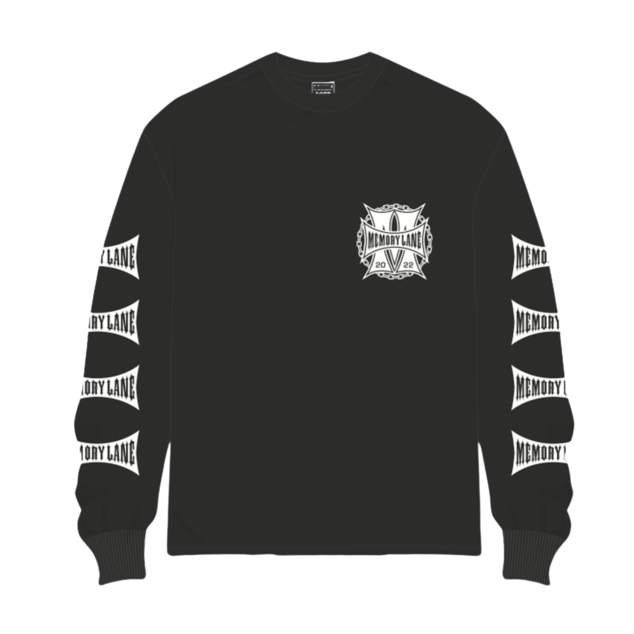 Memory Lane Reapers Long Sleeve Tee (Vintage Black)