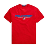 Polo Ralph Lauren Classic Fit Polo Sport Jersey T-Shirt (Red) - Polo Ralph Lauren