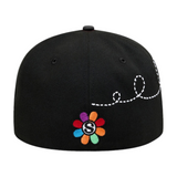 Paper Planes "JAE TIPS X PLANES SAVIOR"  59FIFTY FITTED CROWN (Black) - Paper Plane