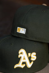 New Era Oakland Athletics 40th Anniversary Grey UV (Olive/Khaki) 59Fifty Fitted