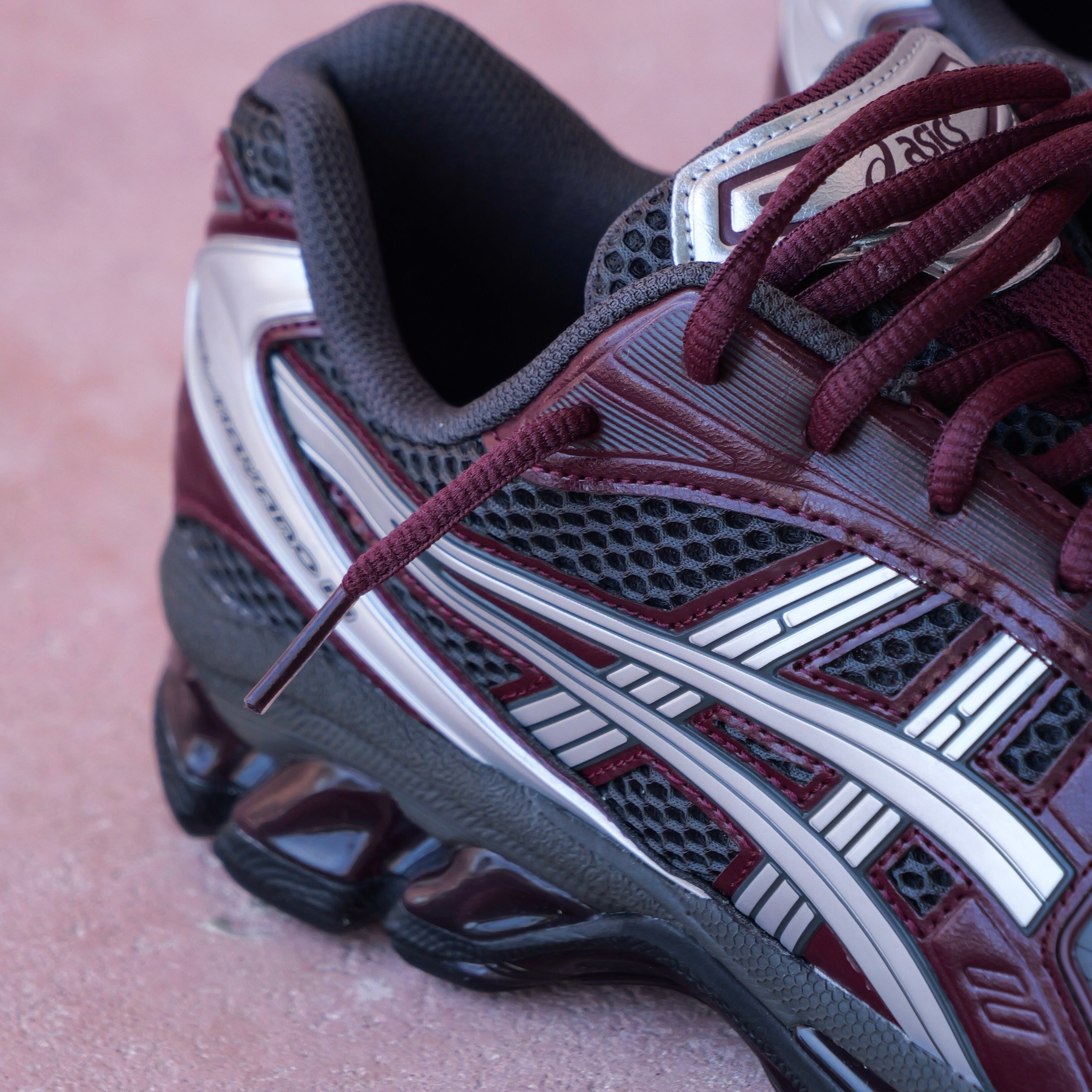 Mens Asics Gel-Kayano 14 (Obsidian Grey/Pure Silver)