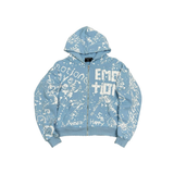 Mixed Emotion "Graffiti" Hoodie (Blue) - Mixed Emotion