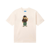 Market Peace Bear T-Shirt (Ecru) - Market