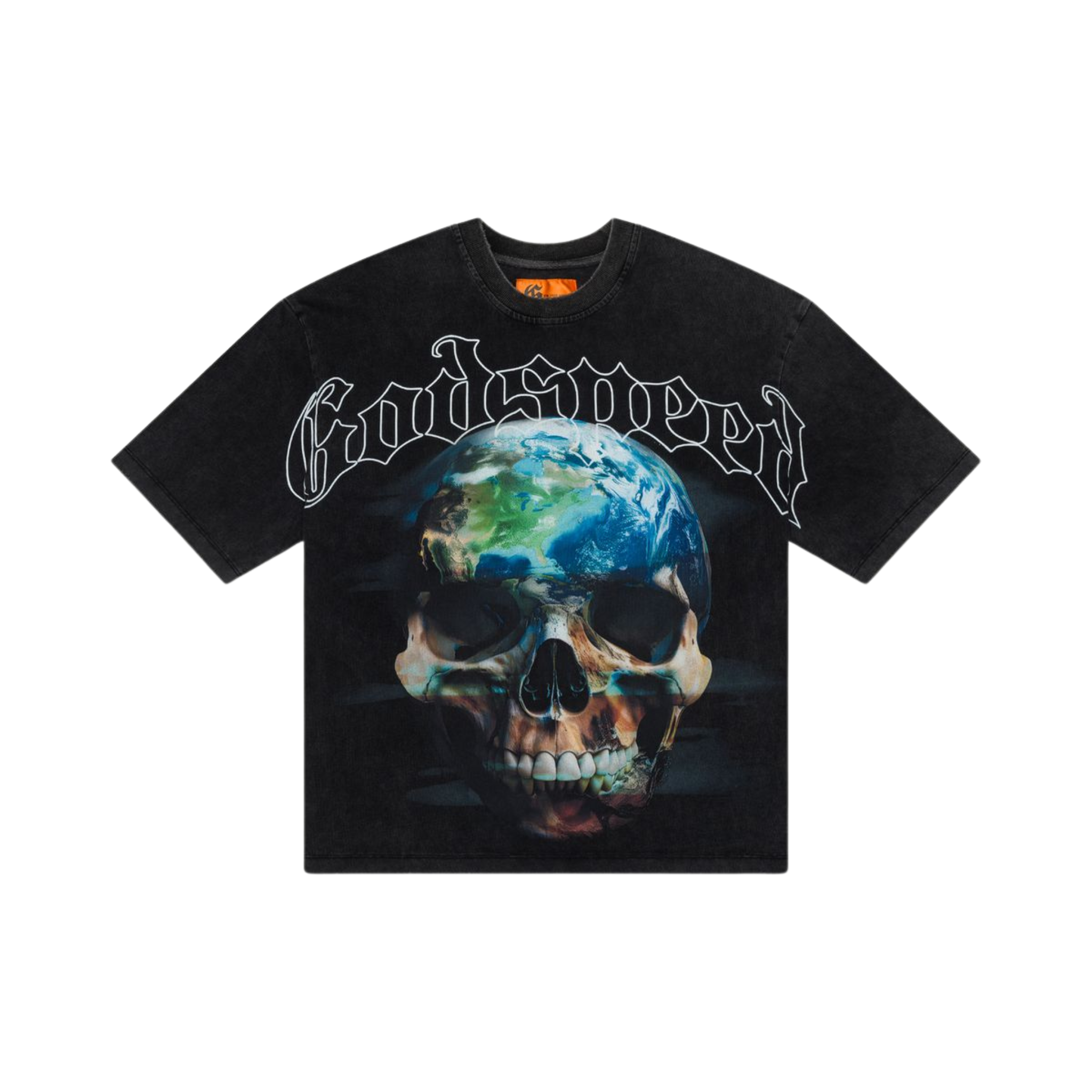 Godspeed 'Sklobe' Tee (Black wash)