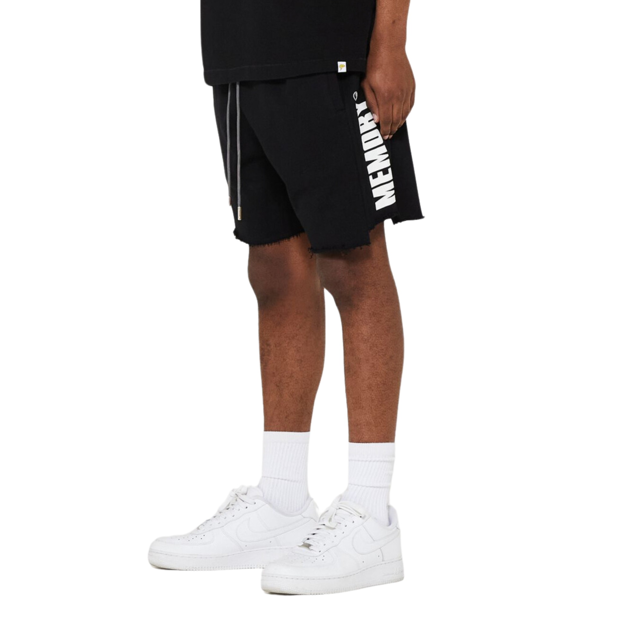 Memory Lane Logo Sweatshorts (Black) - Memory Lane