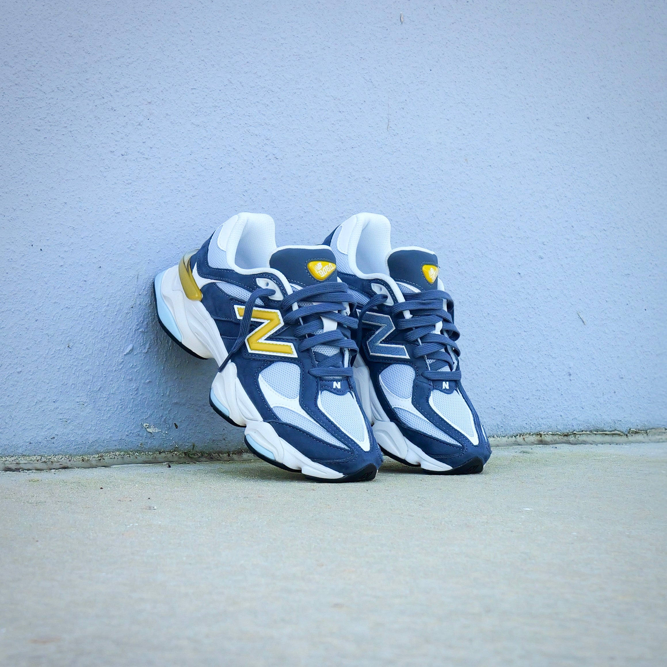 Mens New Balance 9060 (Blue/Yellow) -U906032N - VIP New Balance