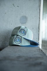 New Era Birmingham Barons Southern League Grey UV 59Fifty Fitted (Everest Green/Indigo) - New Era