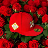 New Era Houston Astros 2017 World Series Green UV (Red) 59Fifty Fitted - New Era