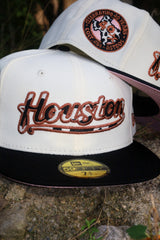 New Era Houston Astros 40th Anniversary Side Patch Pink UV 59Fifty Fitted (Chrome/Black)