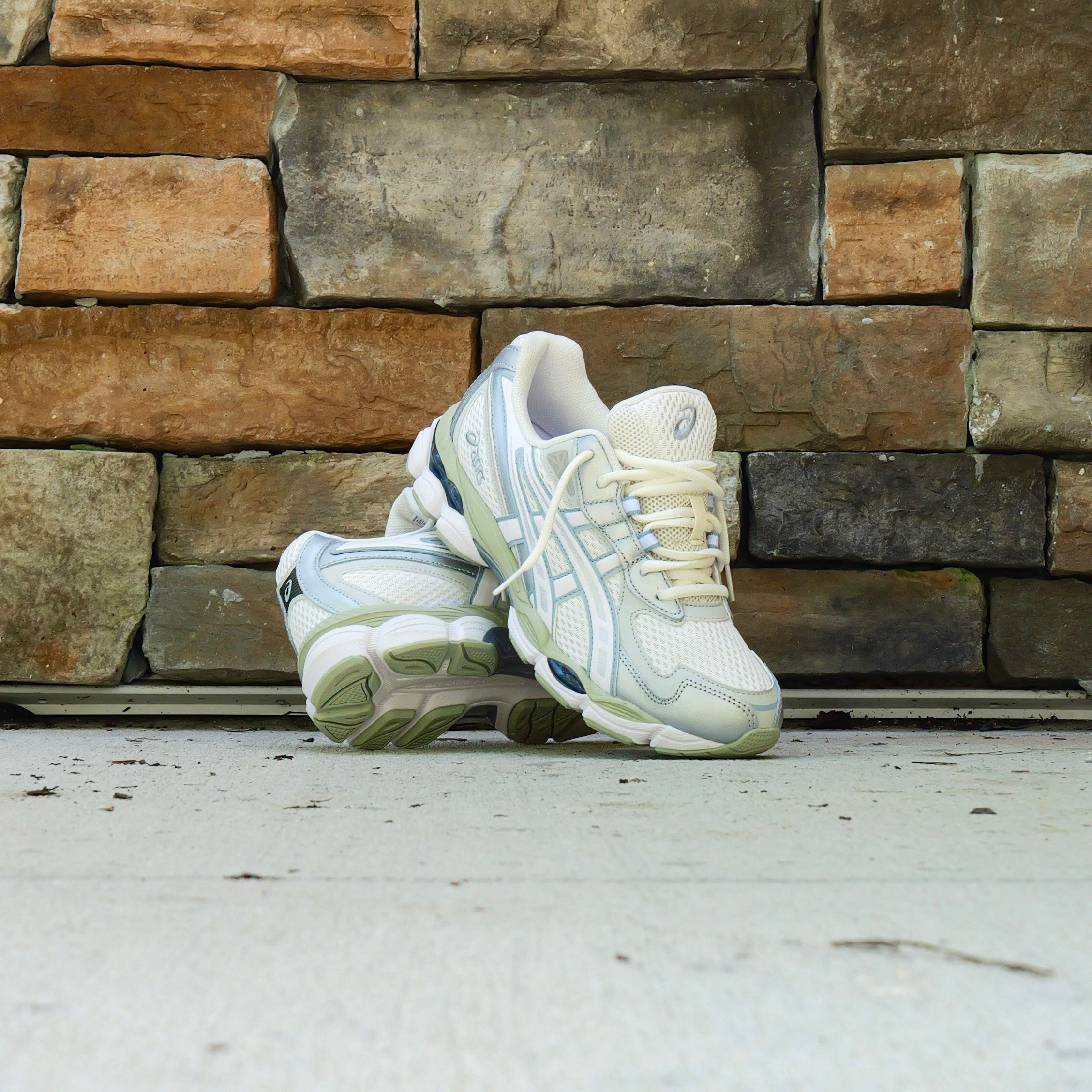 Mens Asics Gel-NYC 2055 (Cream/Dolphin) - Asics