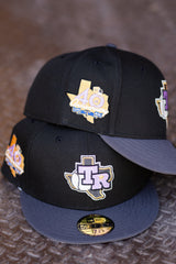 New Era Texas Rangers 40th Anniversary Grey UV (Black/Graphite) 59Fifty Fitted