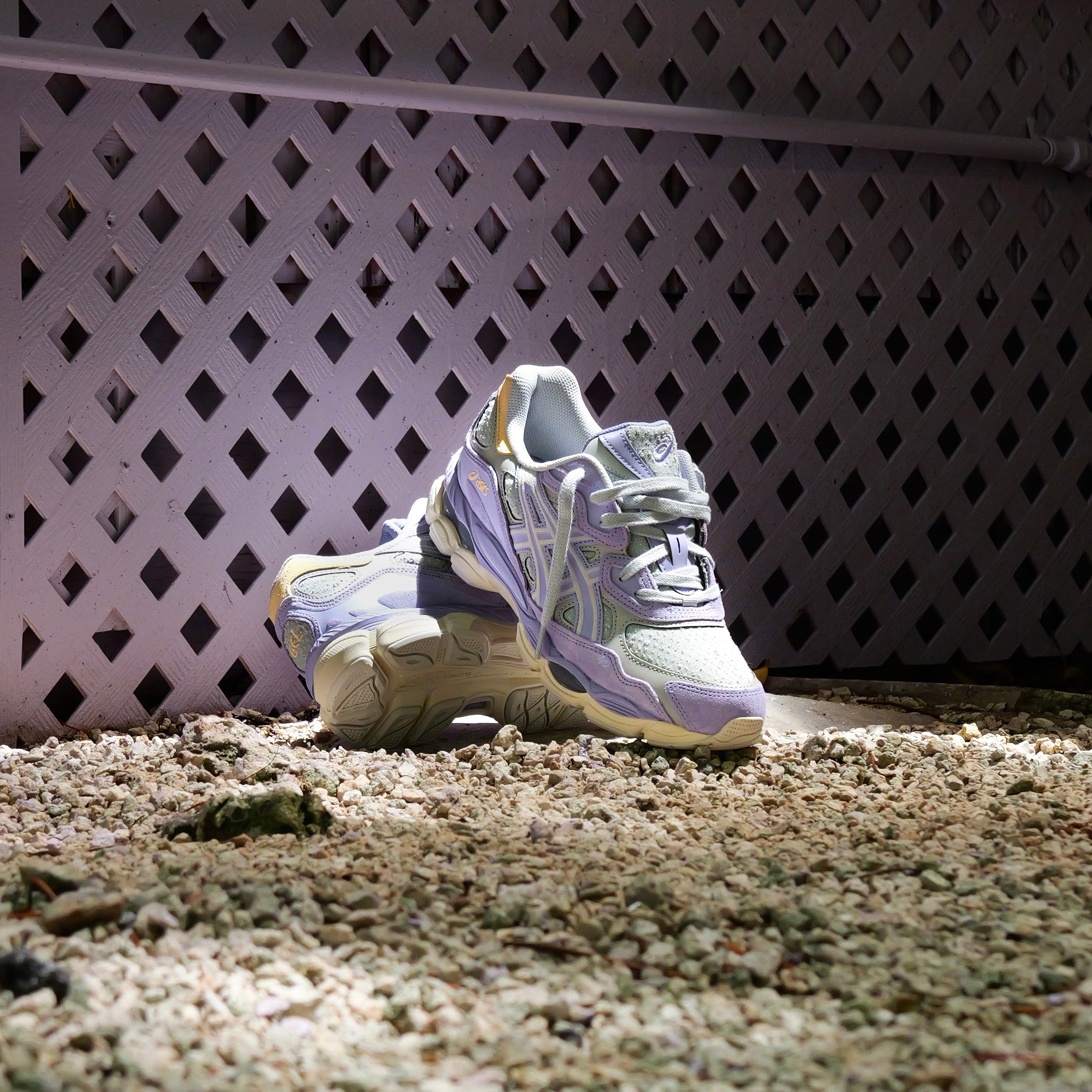 Mens Asics Gel-NYC (Piedmont Grey/Blue Bell) - Asics