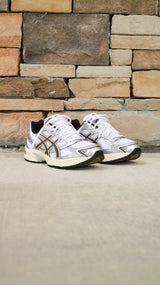 Mens Asics Gel-1130 (White/Clay Canyon)