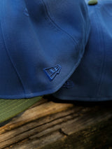 New Era Texas Rangers 40th Anniversary Grey UV (Indigo/Olive) 59Fifty Fitted - New Era