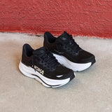 Mens HOKA Bondi 9 (Black/White) - HOKA