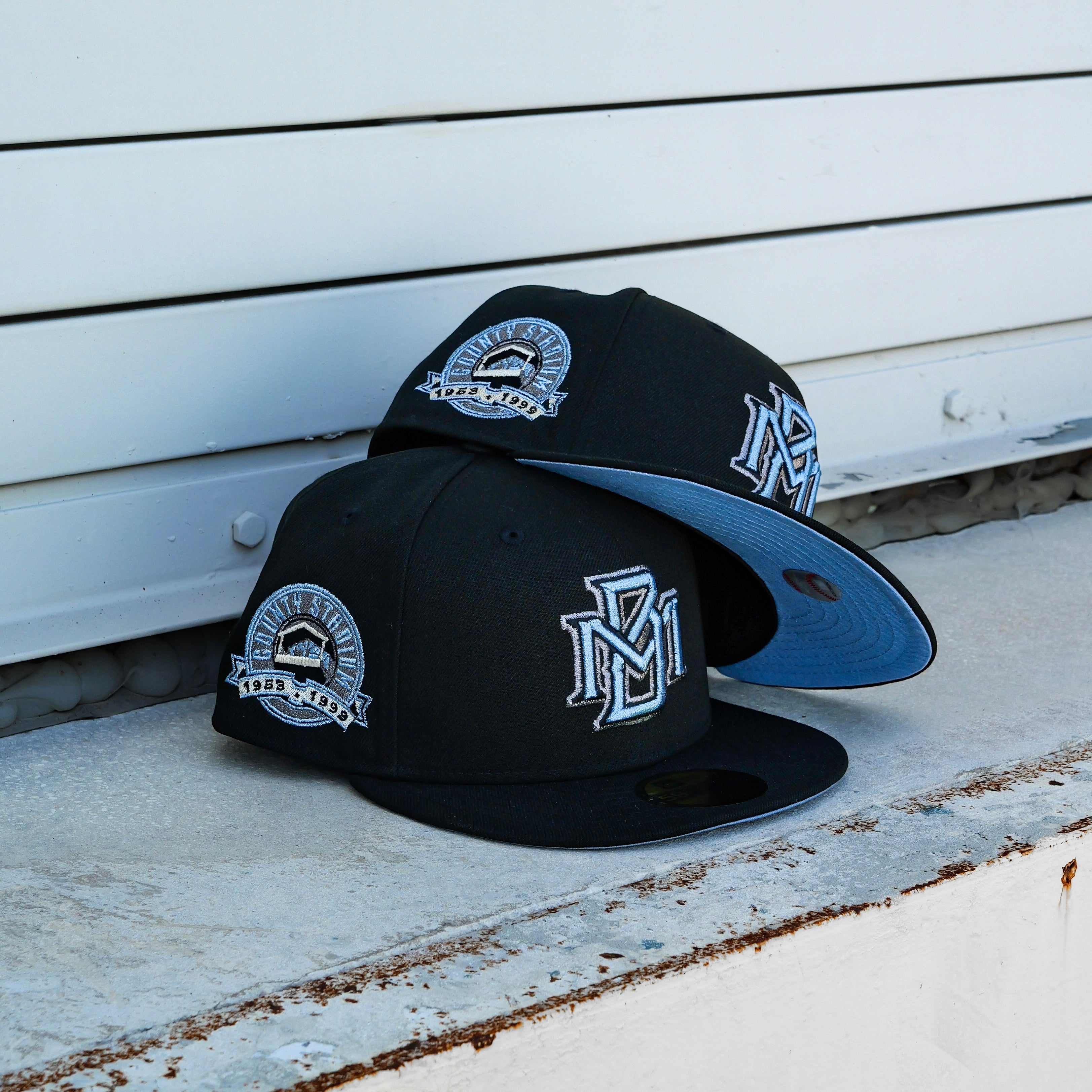 New Era Milwaukee Brewers County Stadium Side Patch Fitted - New Era