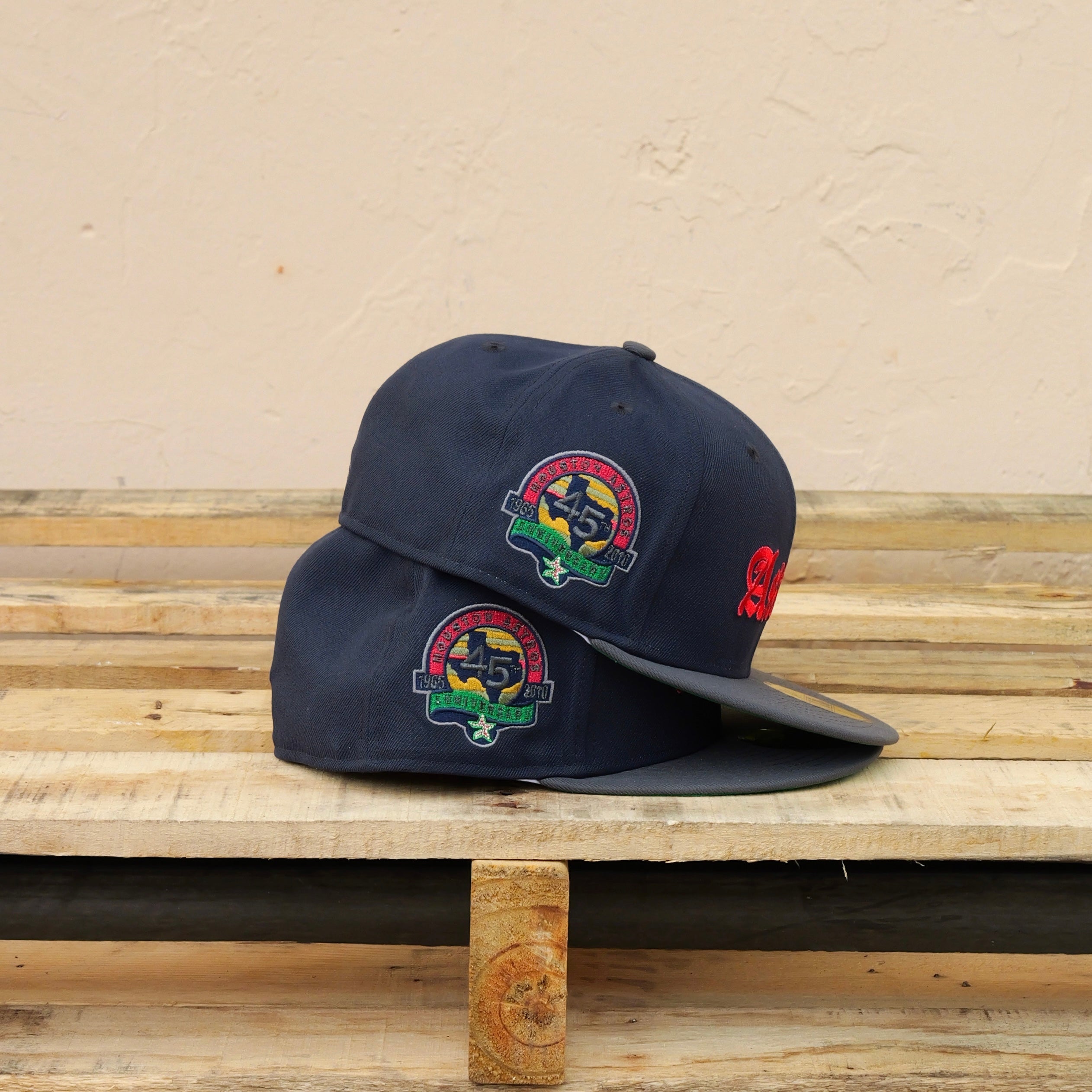 New Era Houston Astros 45th Anniversary Side Patch Fitted - New Era