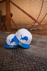 New Era Detroit Lions 1994 Pro Bowl Green UV (Grey/Royal) 59Fifty Fitted - New Era