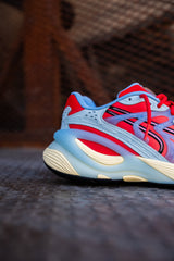 Mens Puma Inverse Unfiltered (Creamy Vanilla/For All Time Red/Light Blue) - Puma