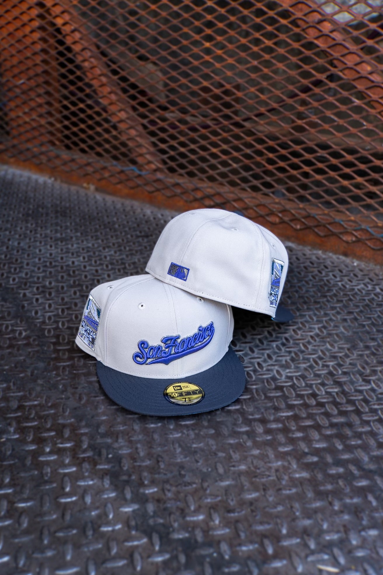 New Era San Francisco Giants 2007 All-Star Game Sky UV (Stone/Graphite) 59Fifty Fitted - New Era