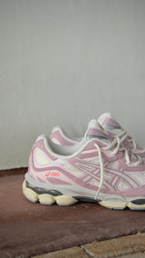 Mens Asics Gel-NYC (Cream/Rose Water) - VIP Asics