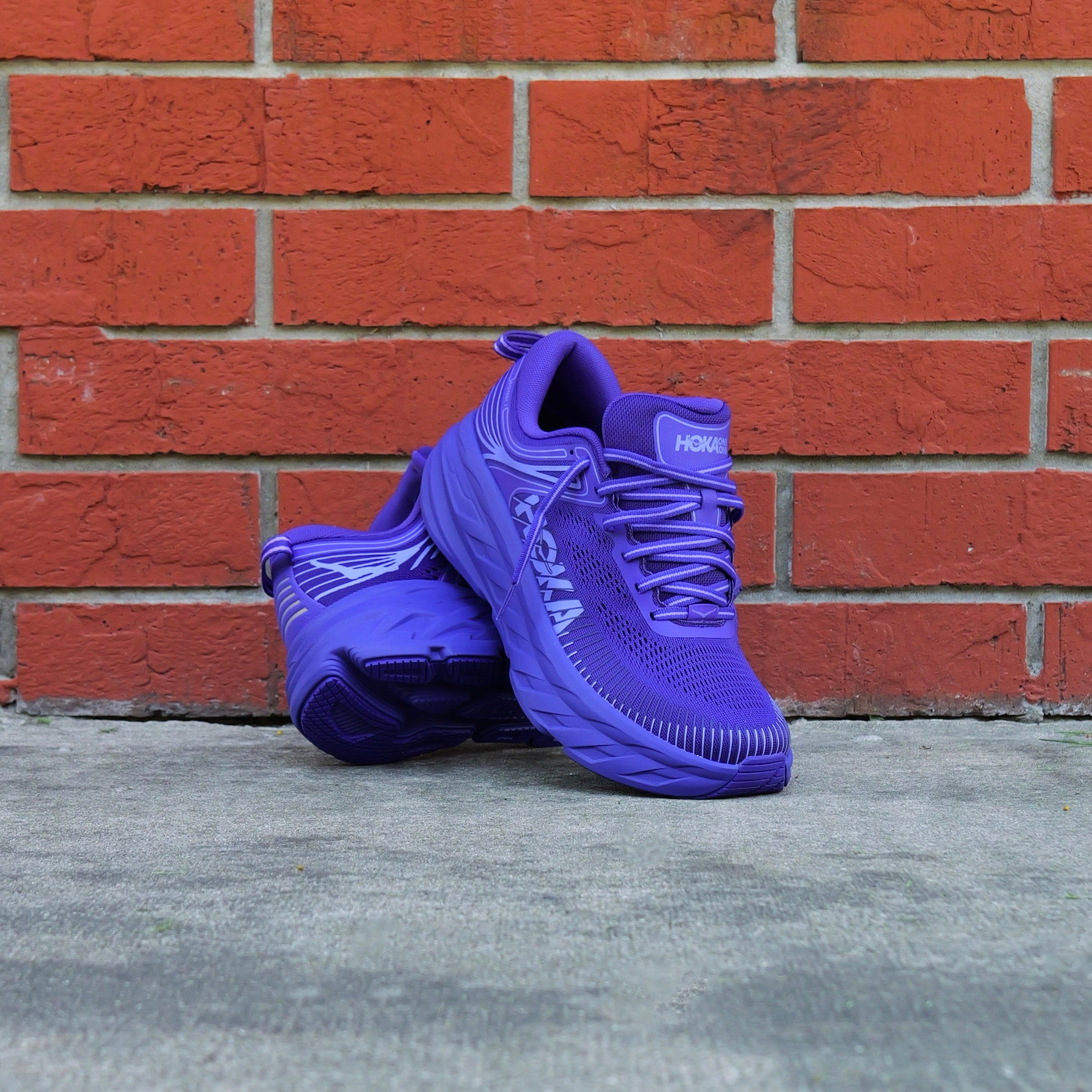 Womens HOKA Bondi 7 CLCS (Cosmic Purple)