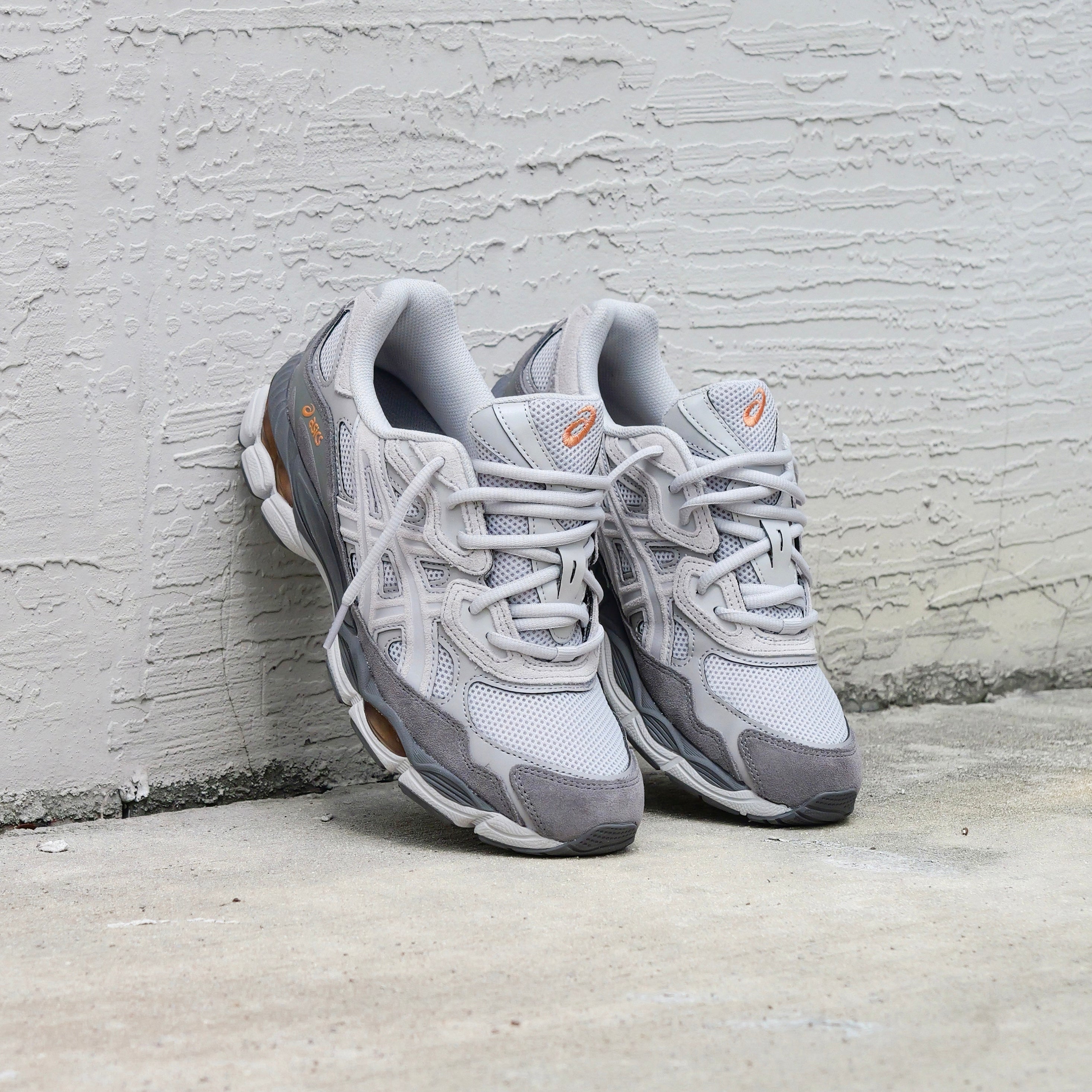 Mens Asics Gel-NYC (Cloud Grey/Cement Grey) - Asics