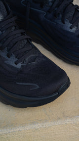 Mens HOKA Clifton 10 (Black/Black) - HOKA
