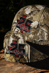 New Era Houston Texans 25th Season Side Patch Grey UV 59Fifty Fitted (Real Tree Camo/Black)