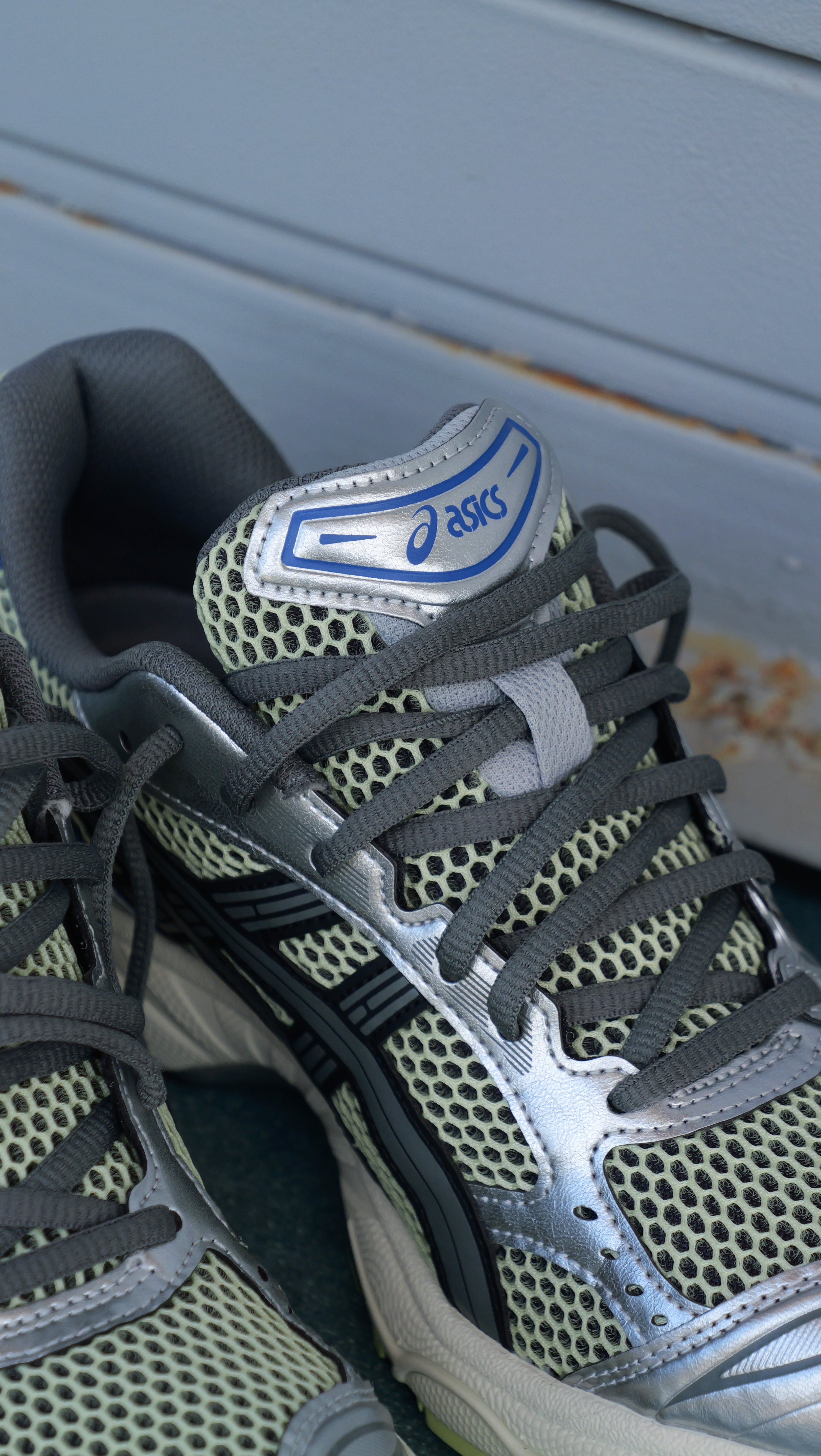 Mens Asics Gel-Kayano 14 (Soft Yellow/Asics Blue) - Asics