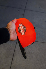 New Era Chicago White Sox 2005 World Series Side Patch Fitted (Orange/Black) - New Era
